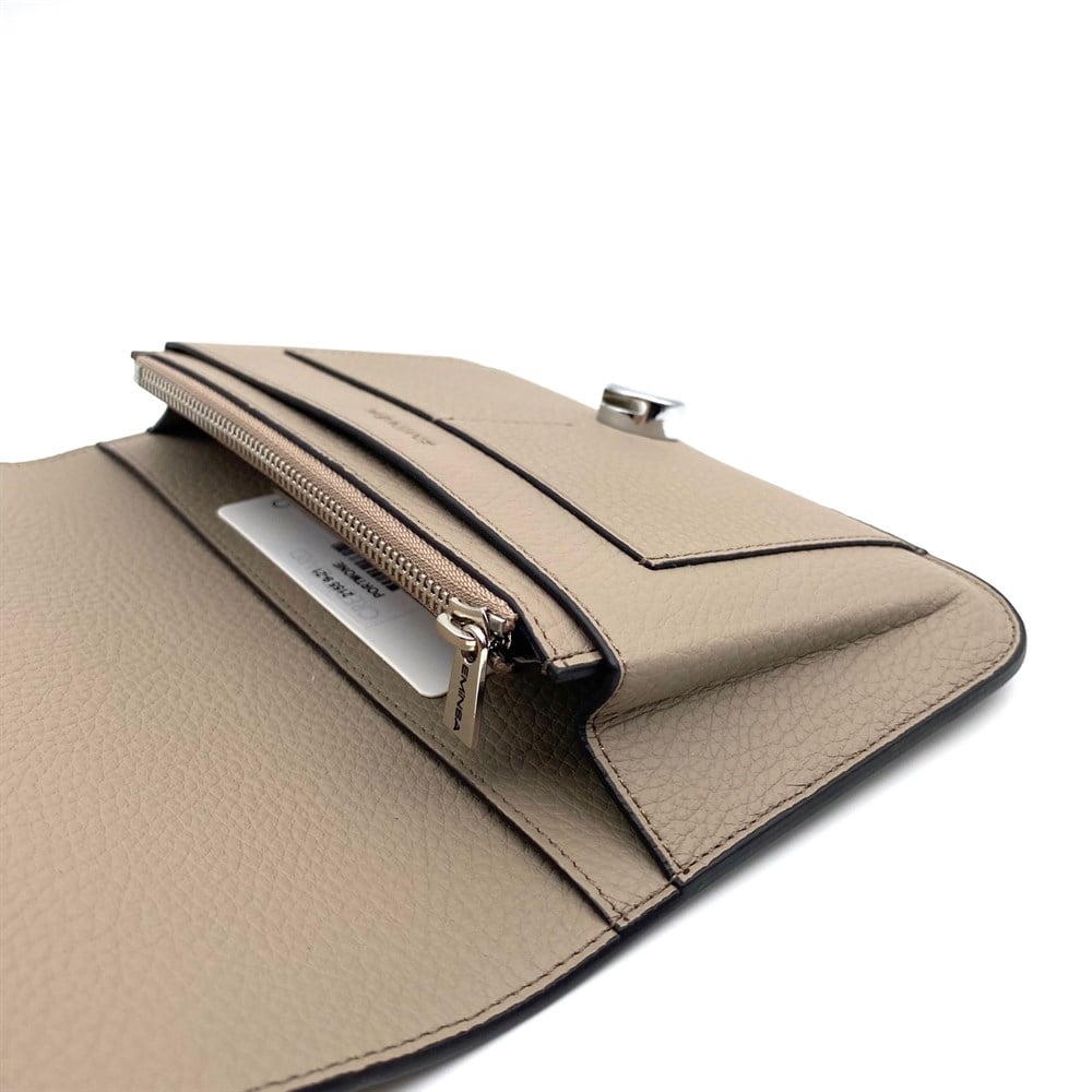 Vizon Deri Kadın Portmone