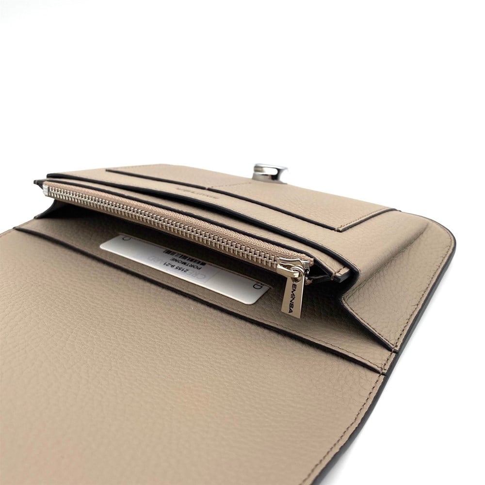 Vizon Deri Kadın Portmone