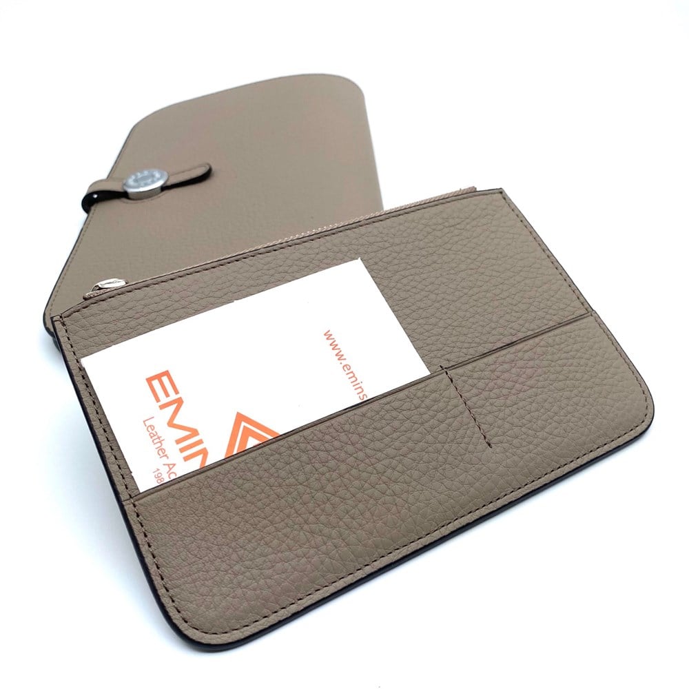 Vizon Deri Kadın Portmone