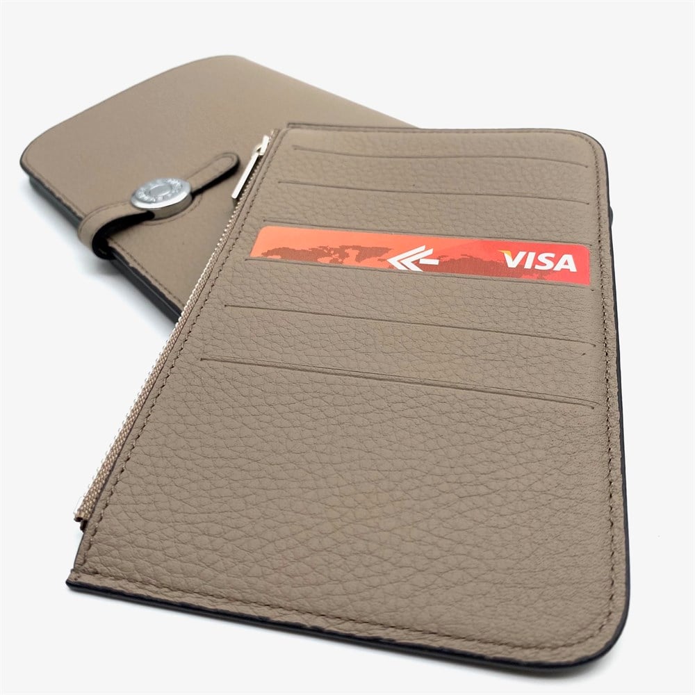 Vizon Deri Kadın Portmone