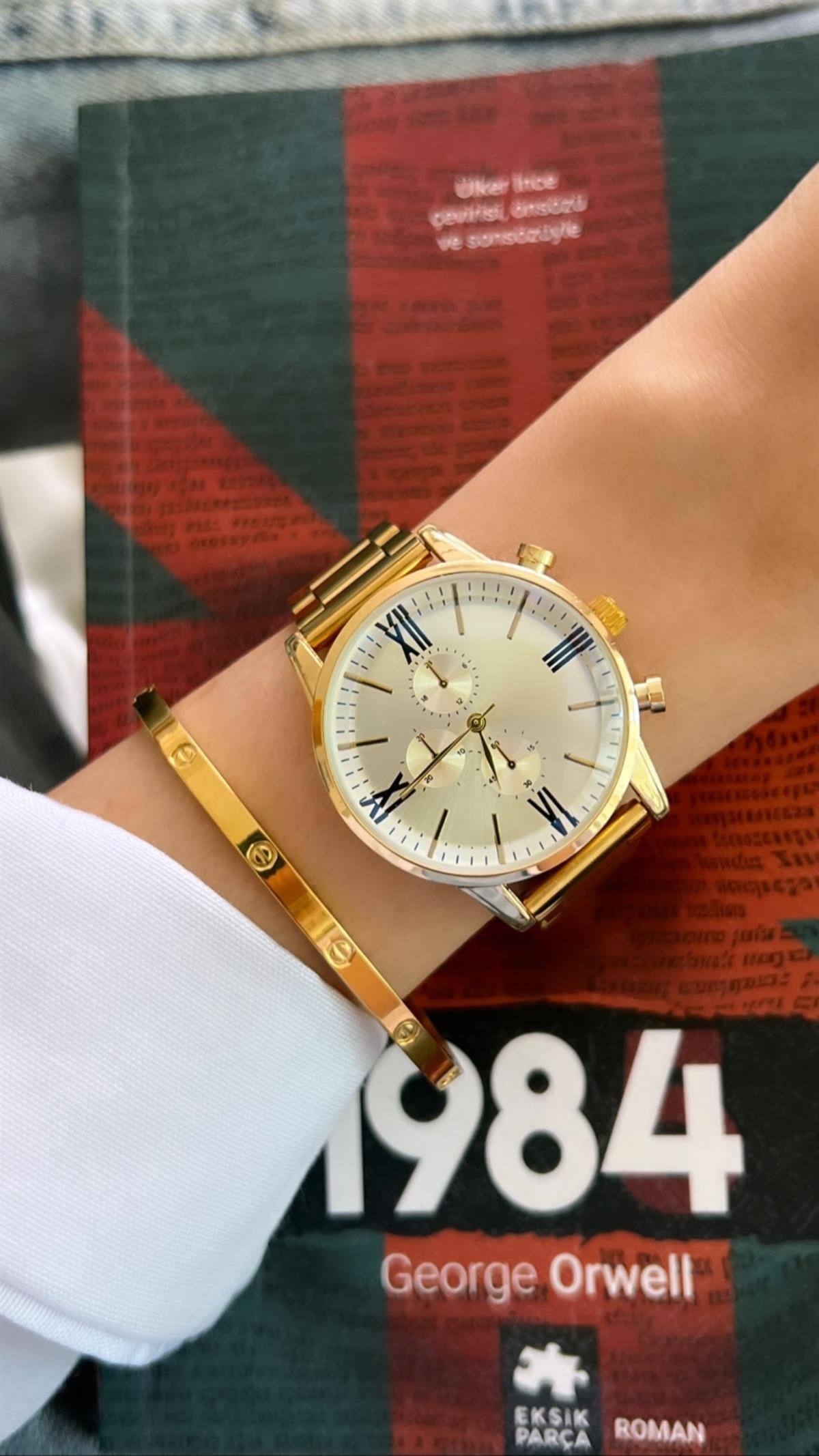 Orijinal İthal Model Çelik Saat