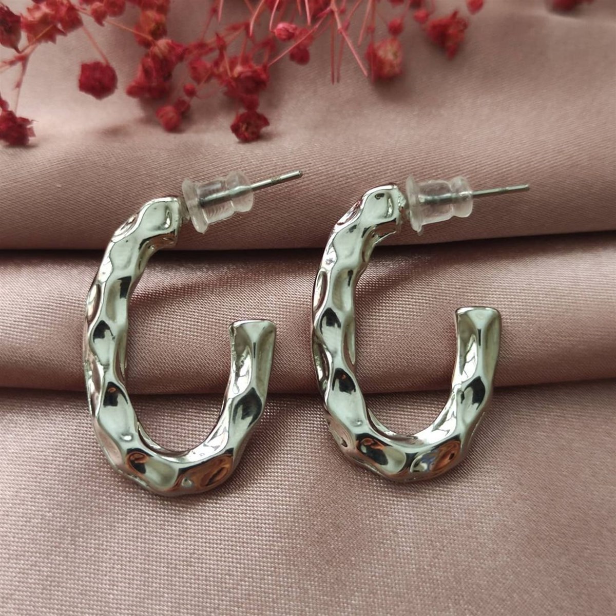 Oval Küpe