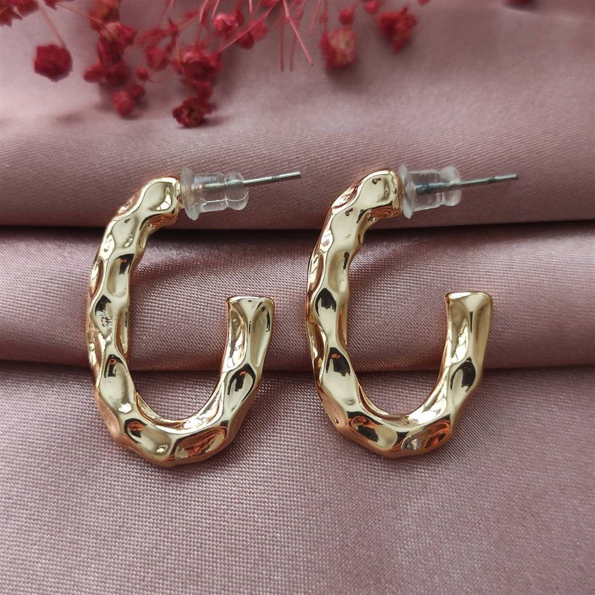 Oval Küpe