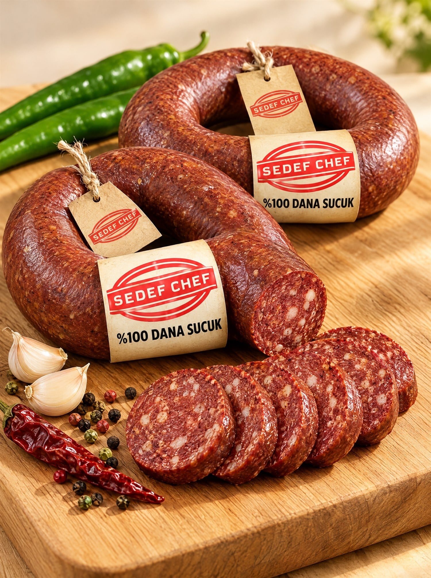 1 KG %100 Dana Sucuk 