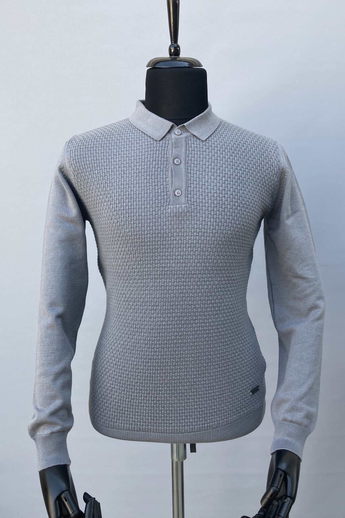 Polo Yaka Kazak Gri (5065)