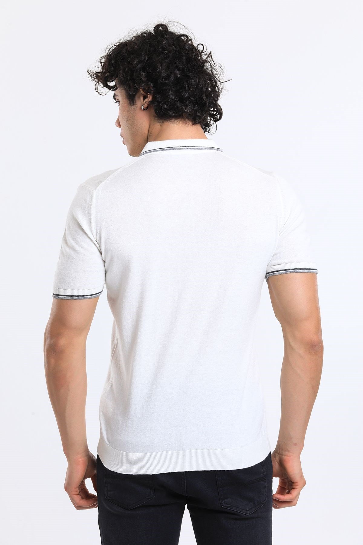 Soylu Trend  I soylutrend.comT-SHİRTSoylu Trend2001BEYAZErkek Polo Yaka Triko T-Shirt Pamuklu Beyaz (2001)