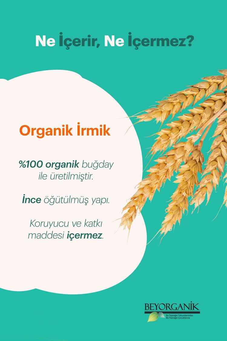 BEYORGANİK Organik Bebek İrmik 350 gr