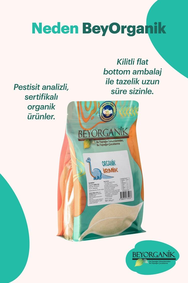 BEYORGANİK Organik Bebek İrmik 350 gr