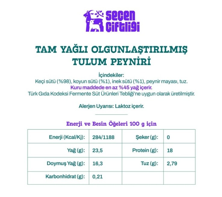 KEÇİ TULUM PEYNRİ