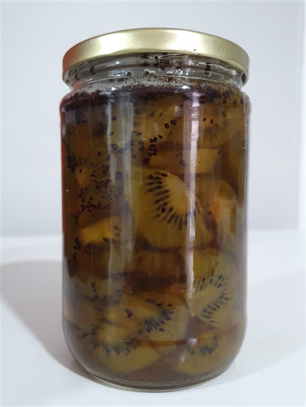 KİVİ REÇELİ (ODUN ATEŞİNDE YAPILMIŞ)  700 GR