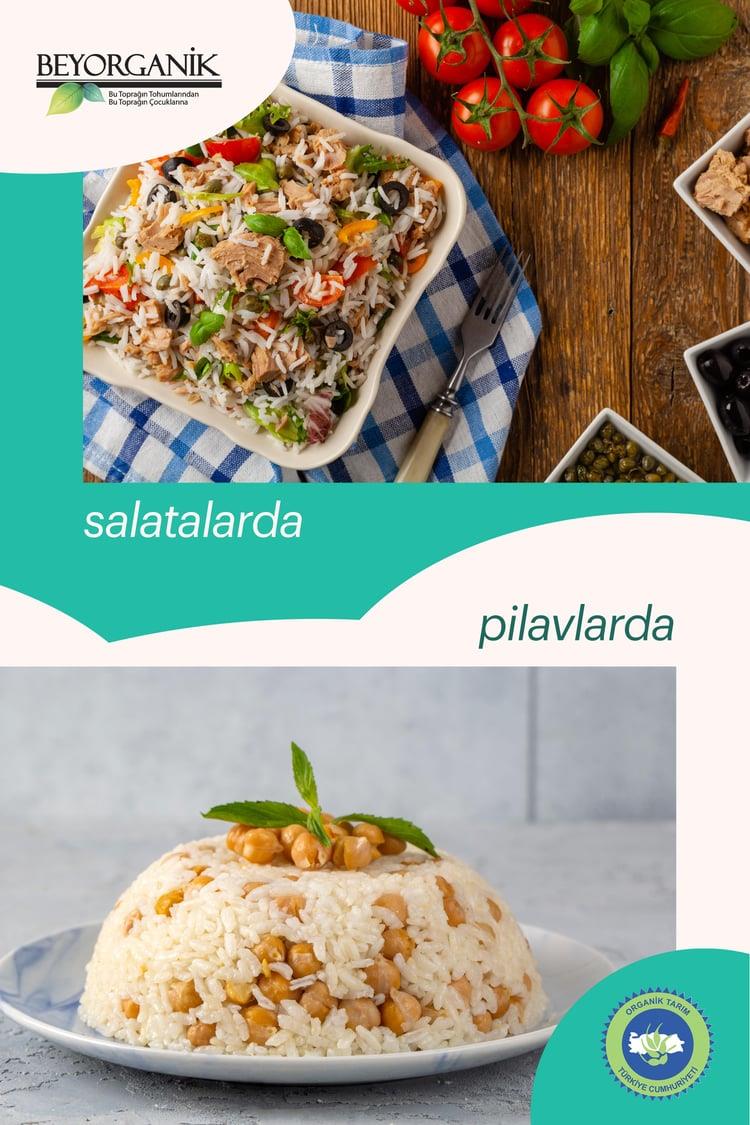 Organik Basmati pirinç (Pestisit ve Aflatoksin Analizli)
