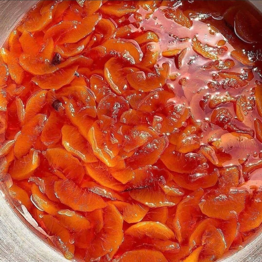 ŞEFTALİ REÇELİ (ODUN ATEŞİNDE YAPILMIŞ)  750 GR