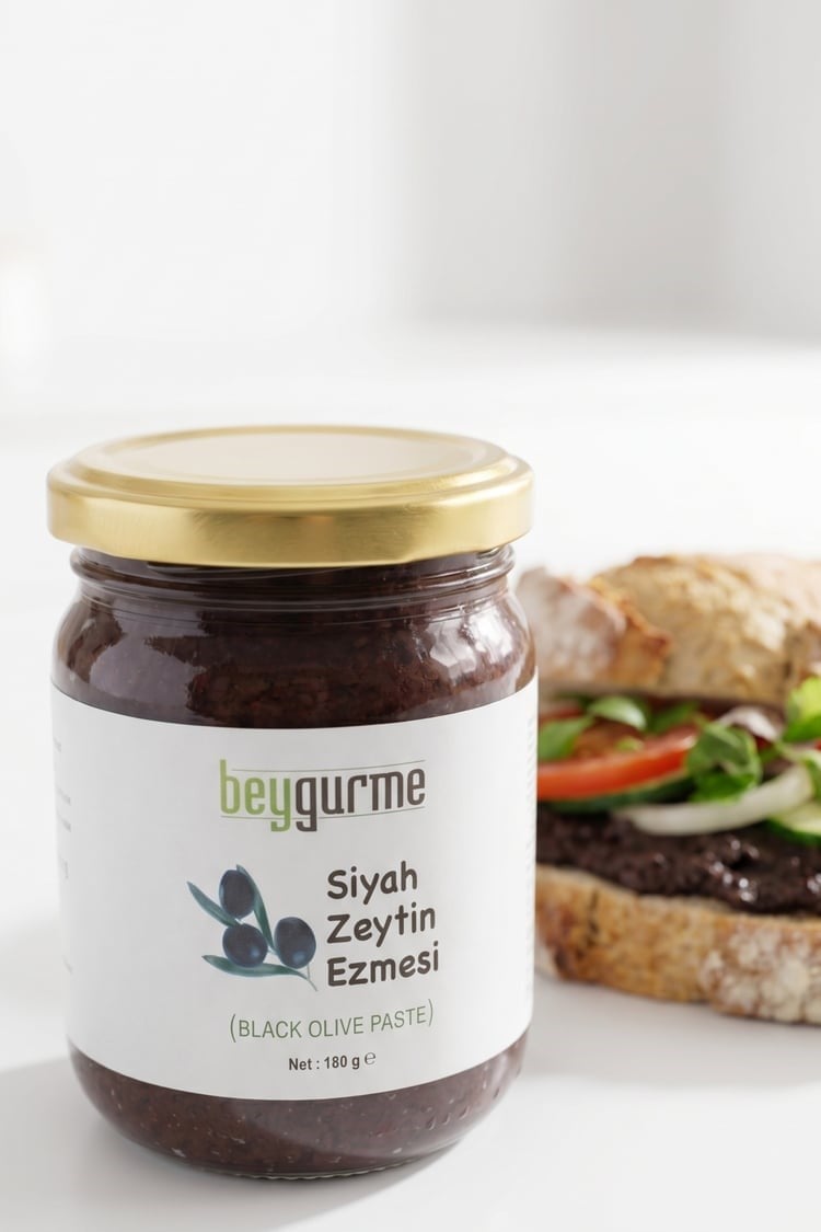 Siyah Zeytin Ezmesi 180 gr