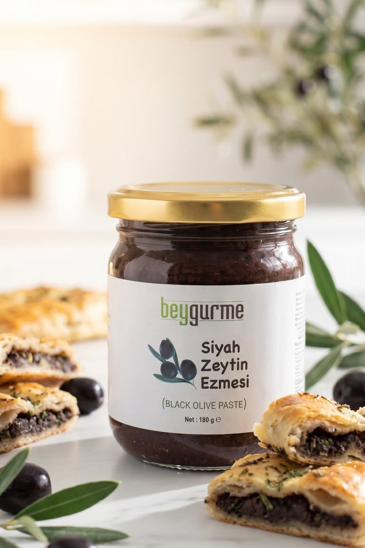 Siyah Zeytin Ezmesi 180 gr