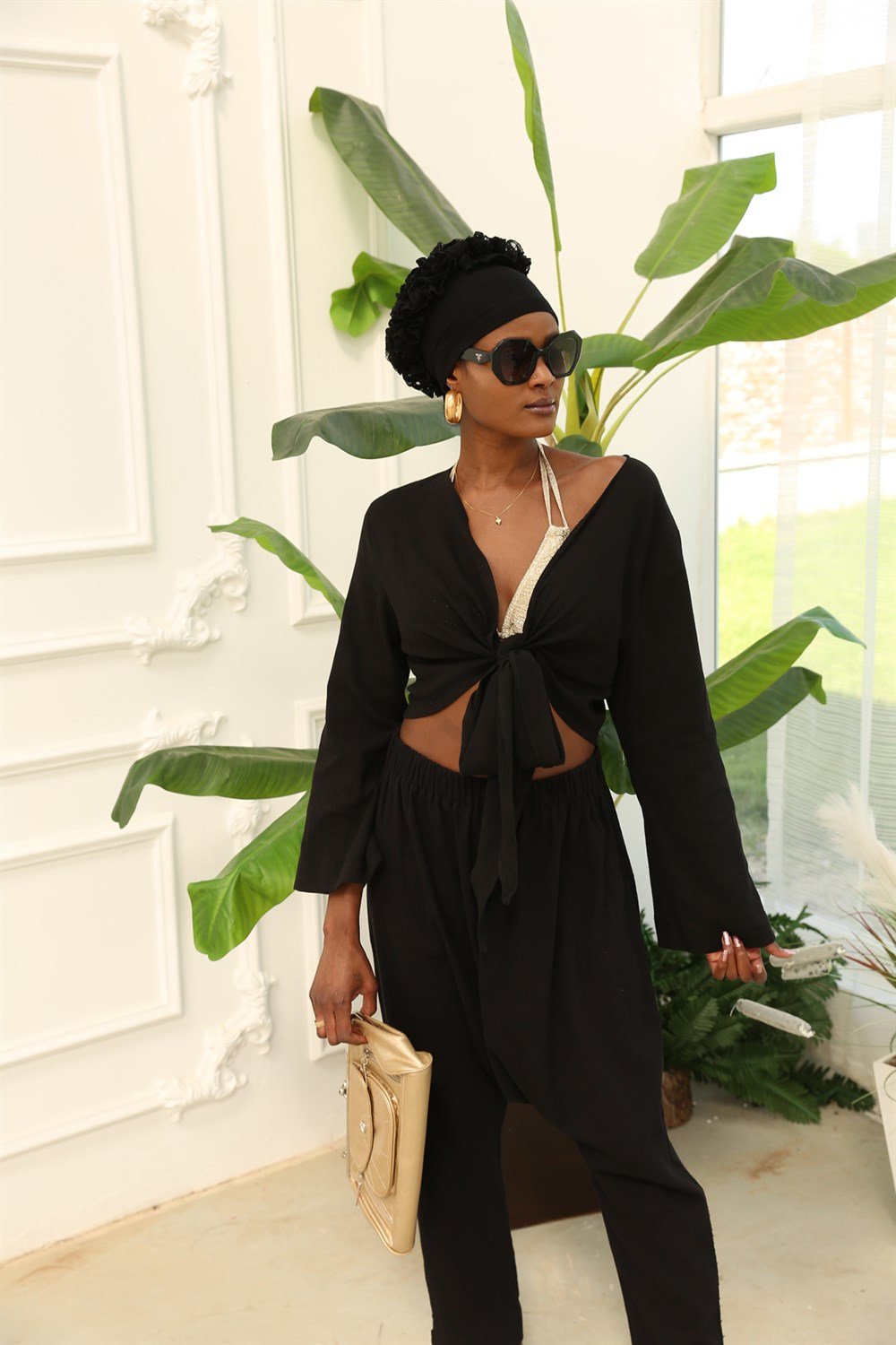 Black crop