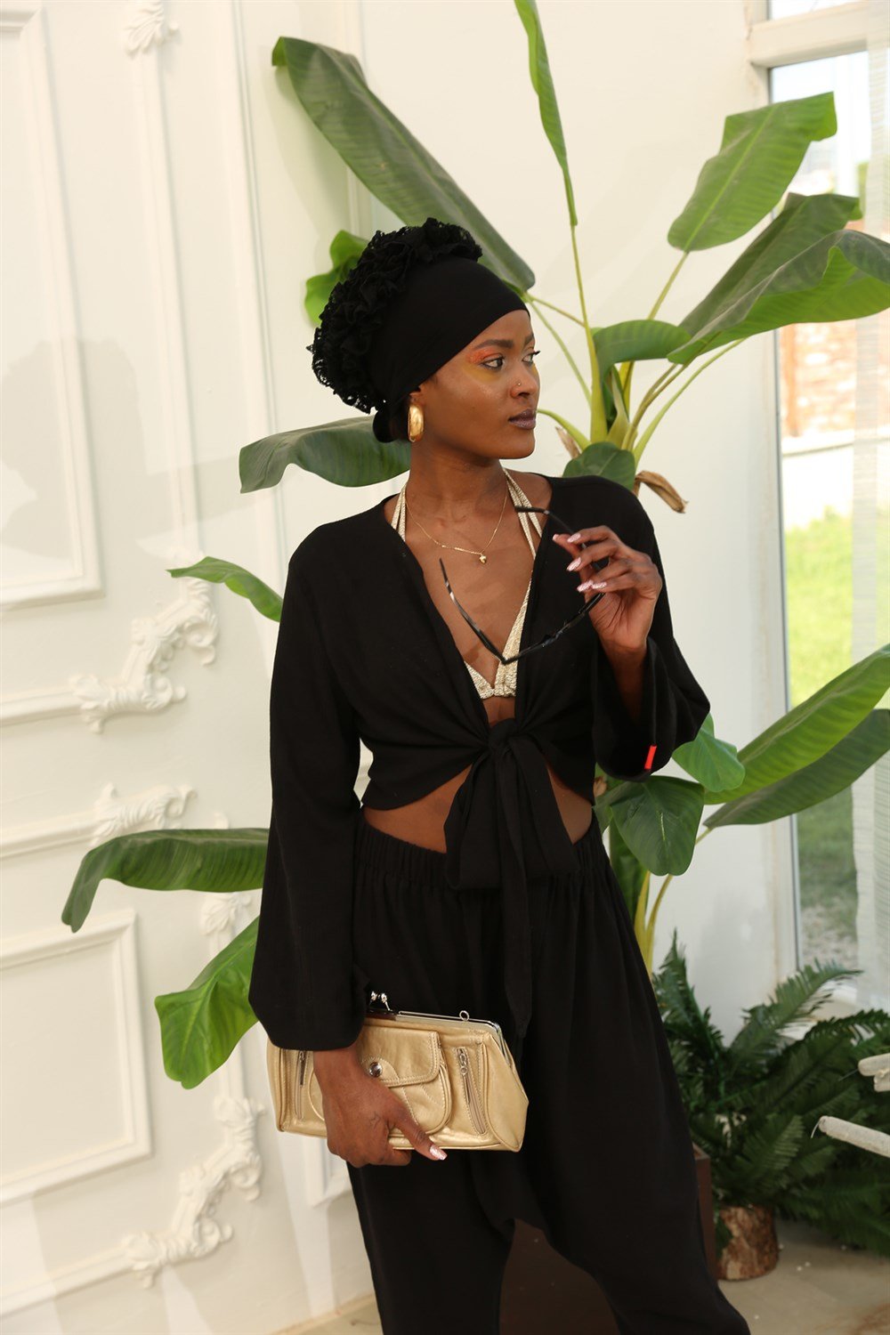 Black crop