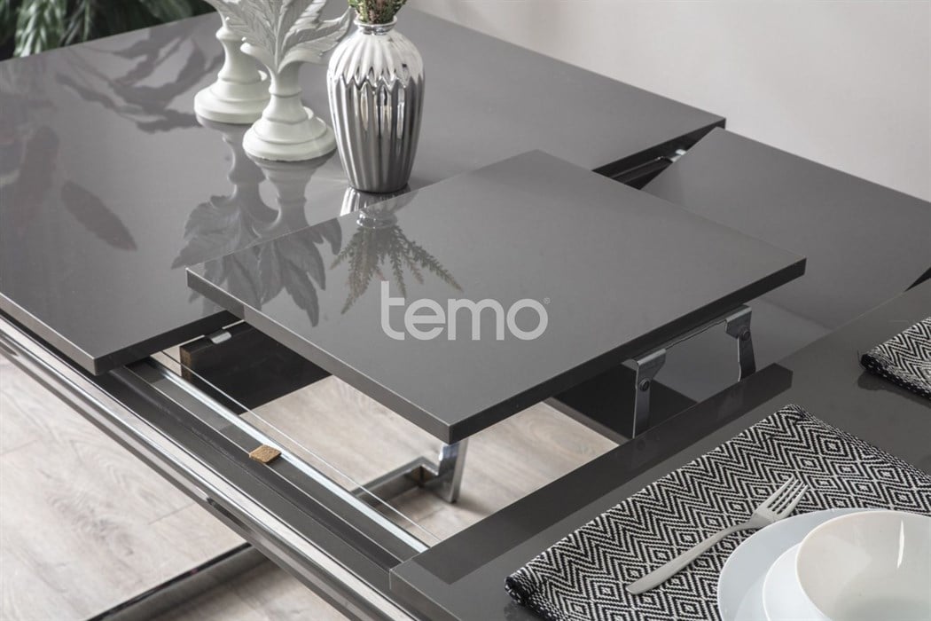 Asos Gri Yemek Odası