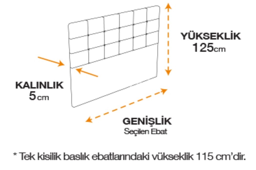 Bambi Comfort Balance 90X190 Başlık