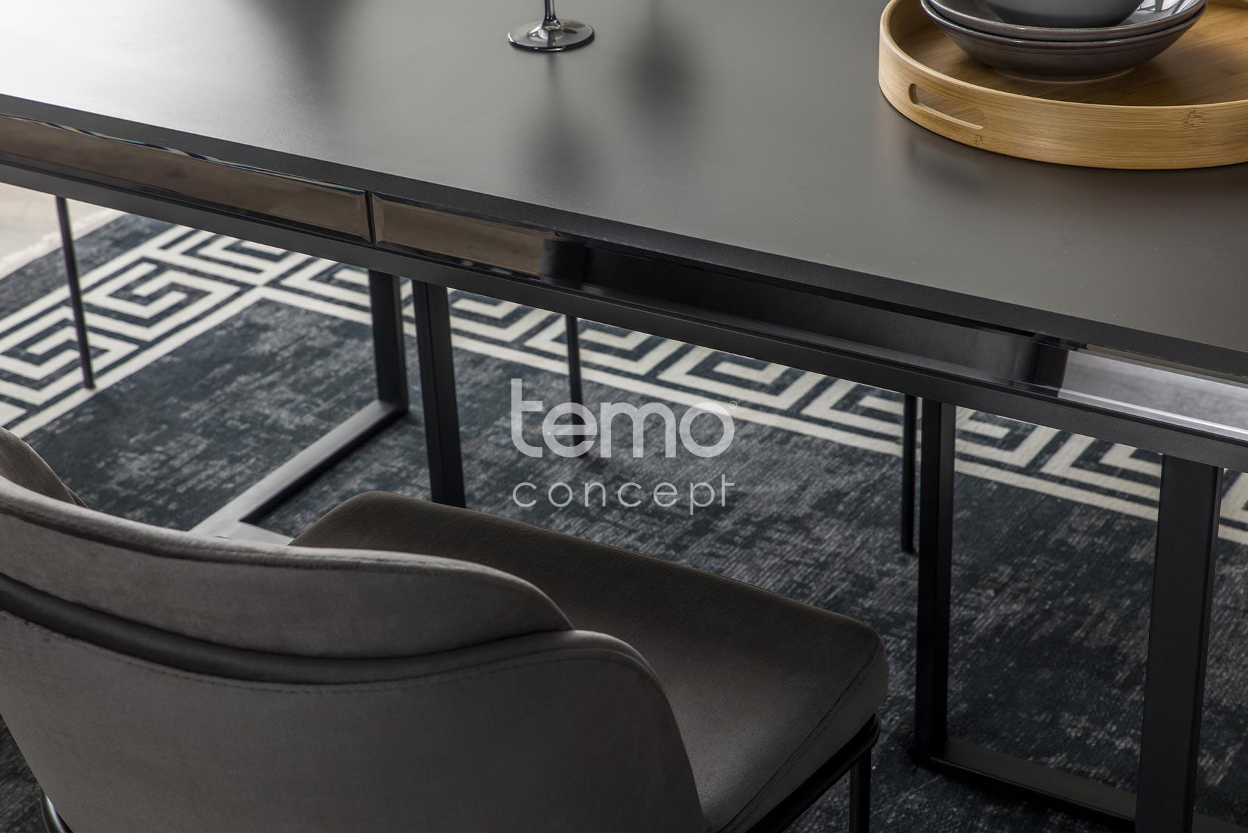 Bronze Antrasit Yemek Odası