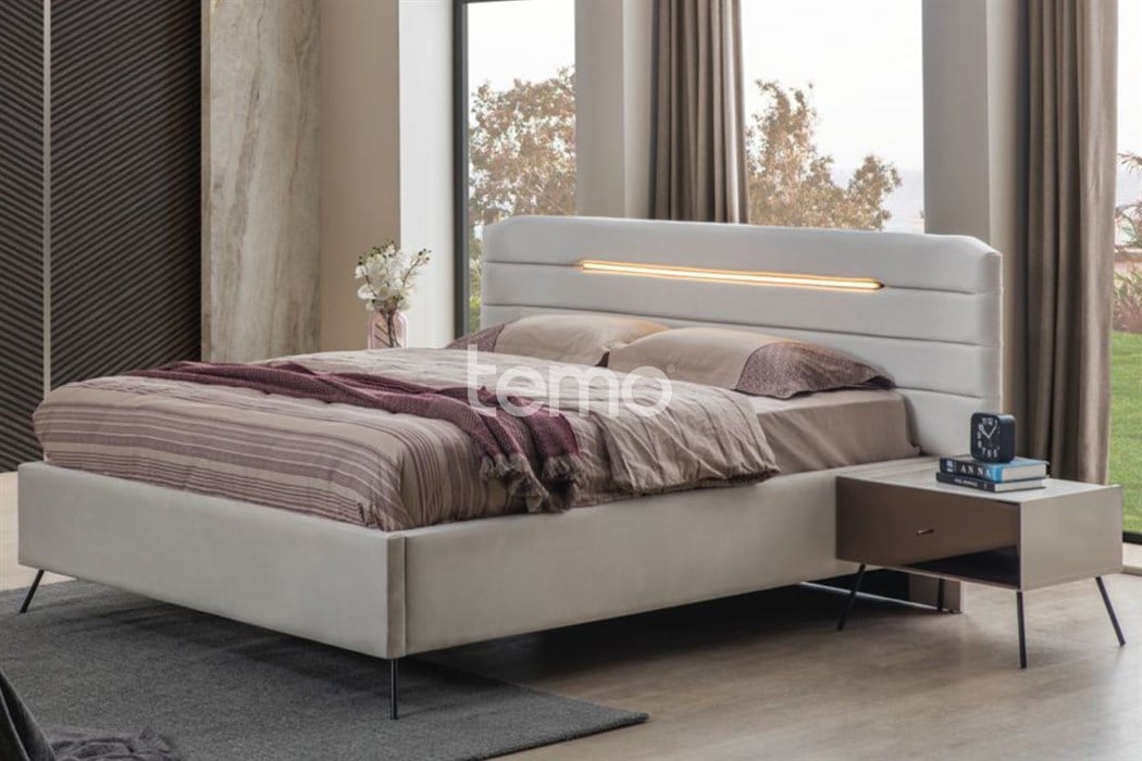 Bronze Beyaz Karyola