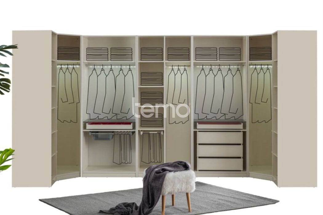 Bronze Beyaz Yatak Odası