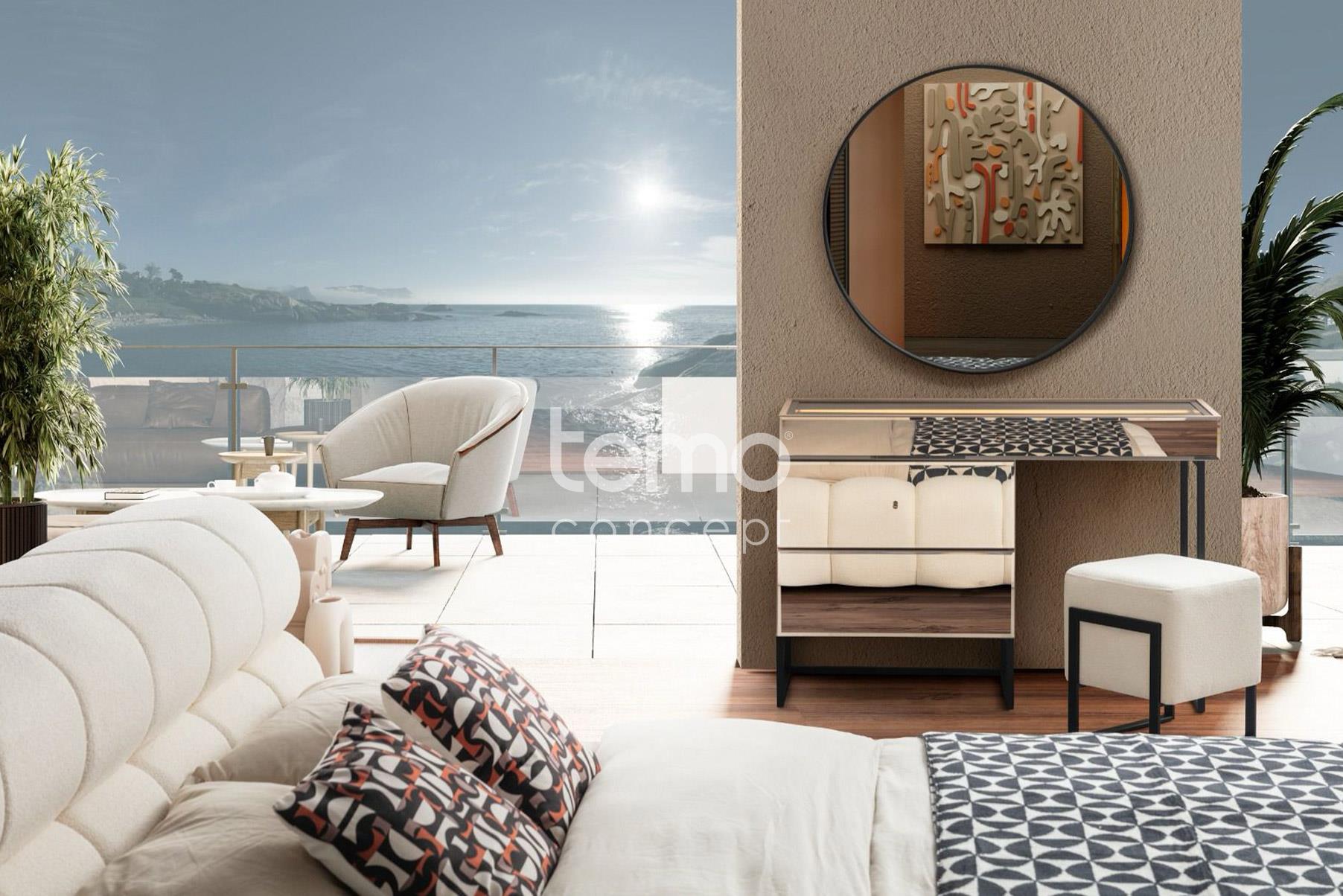 Bronze Ceviz Yatak Odası