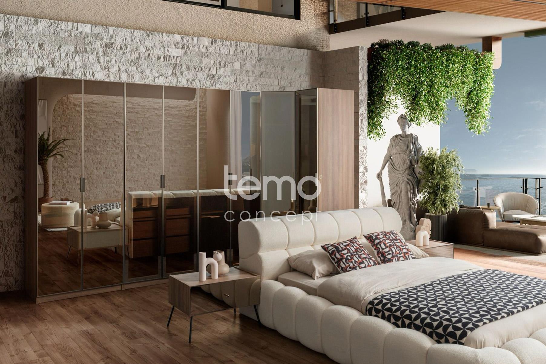 Bronze Ceviz Yatak Odası