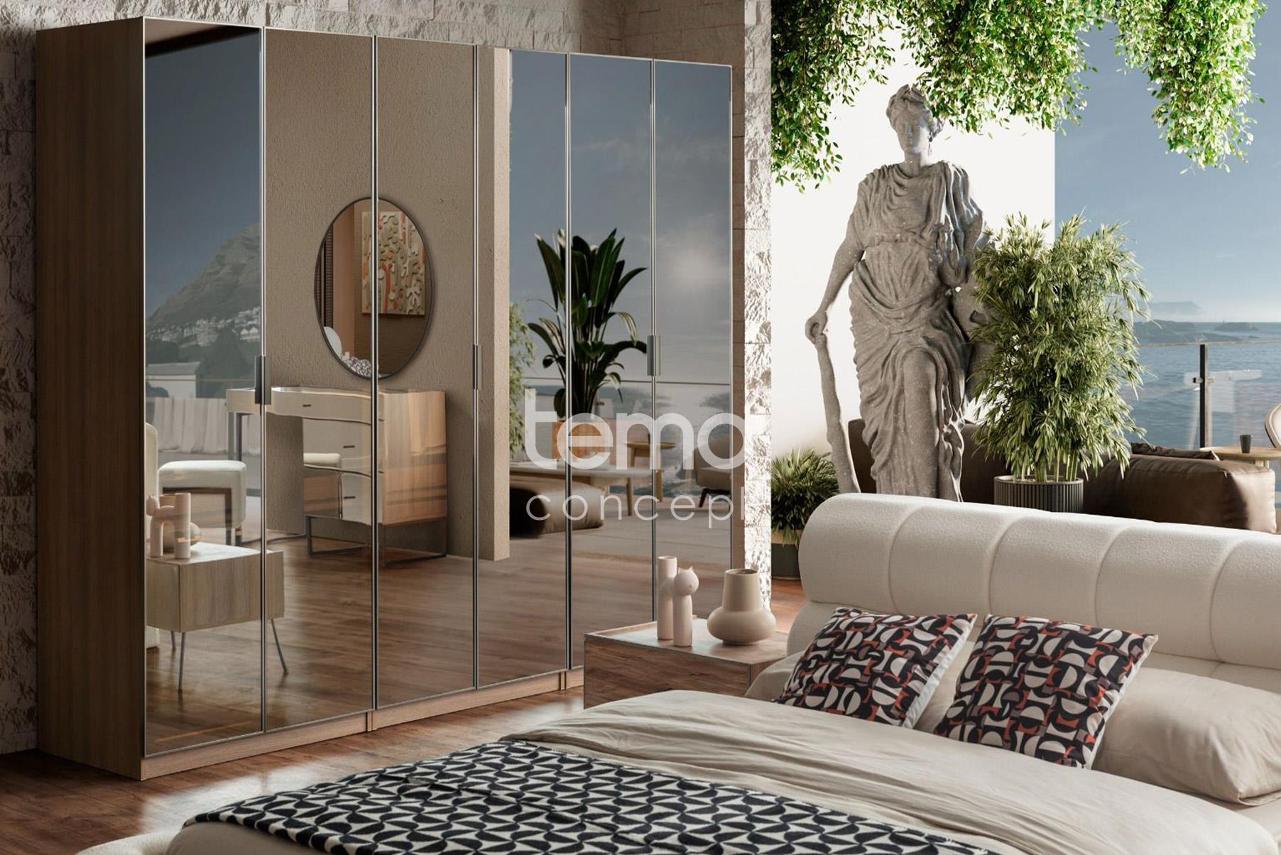 Bronze Ceviz Yatak Odası