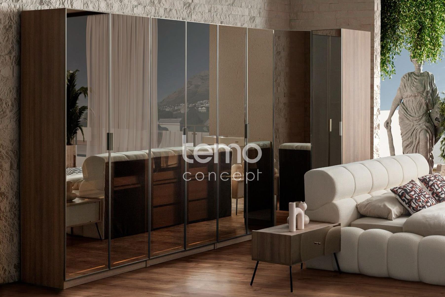 Bronze Ceviz Yatak Odası