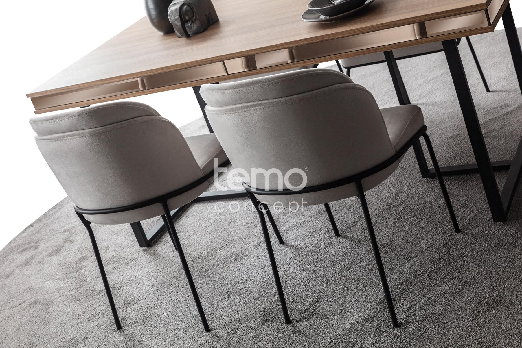 Bronze Ceviz Yemek Odası