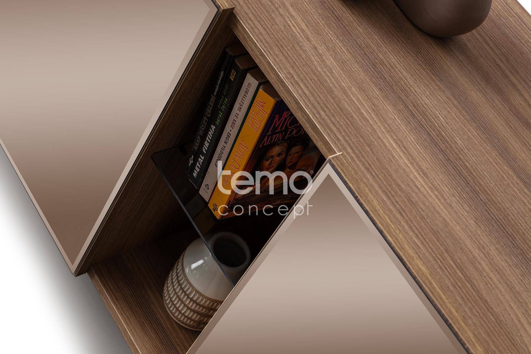 Bronze Ceviz Yemek Odası