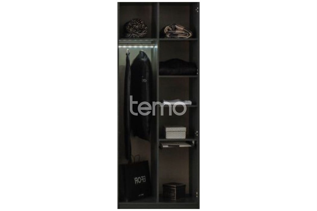 BRONZE RAFLI ASKILIKLI DOLAP