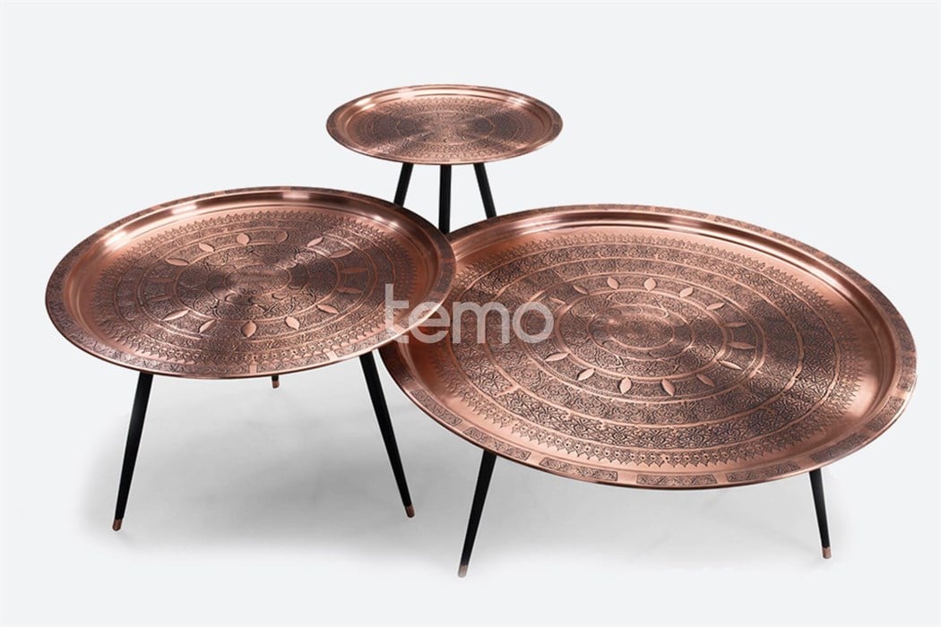 Casablanca Copper Orta Sehpa