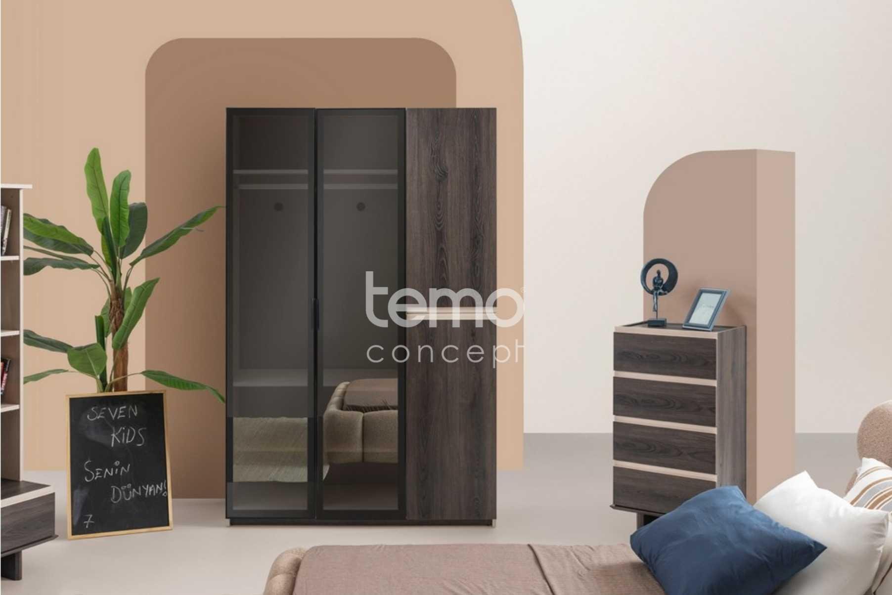 Fox 3 Kapılı Gardolap