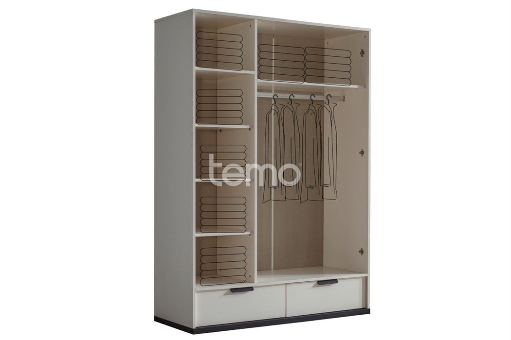 Kolezyum Ay Reflekte Gardolap