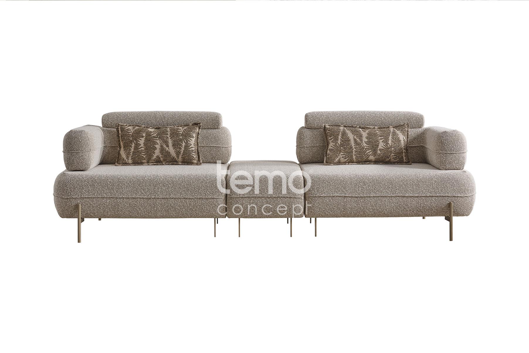 Konfor Sehpalı Dörtlü Koltuk