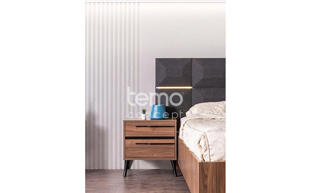 Liva Ceviz Yatak Odası