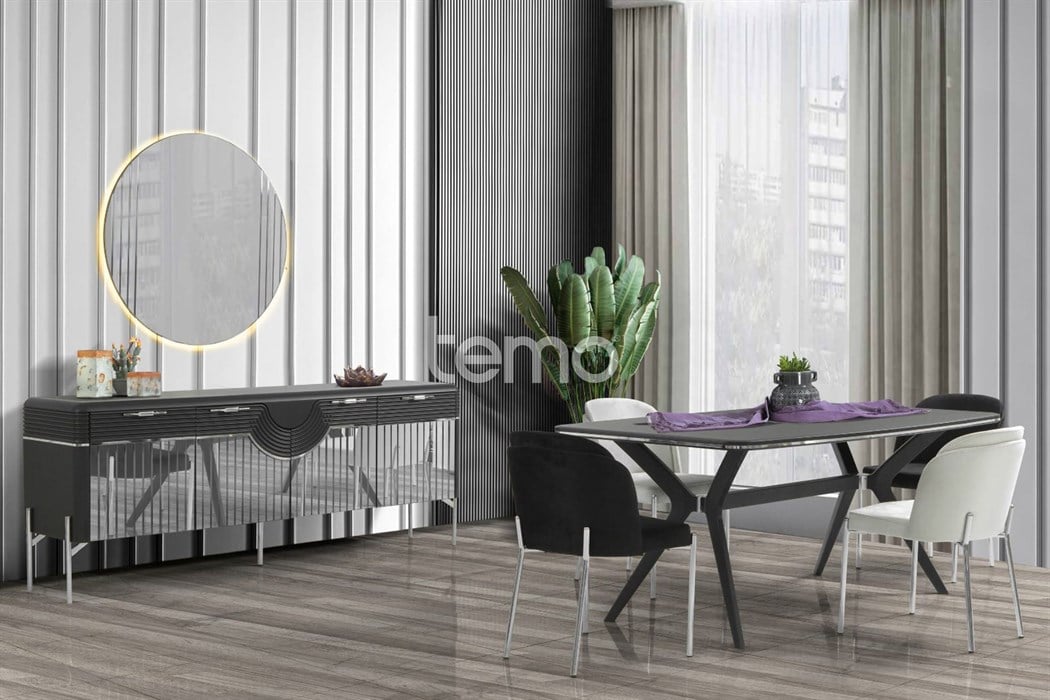 Loca Siyah Yemek Odası