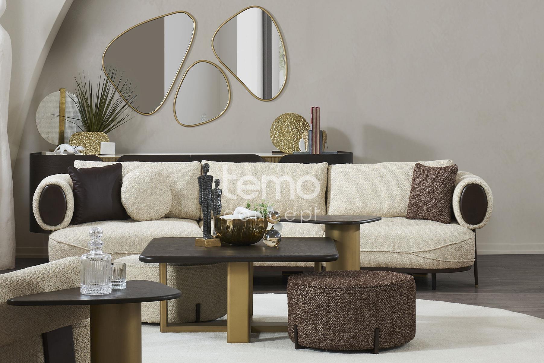 Lüx Tesla Dörtlü Koltuk