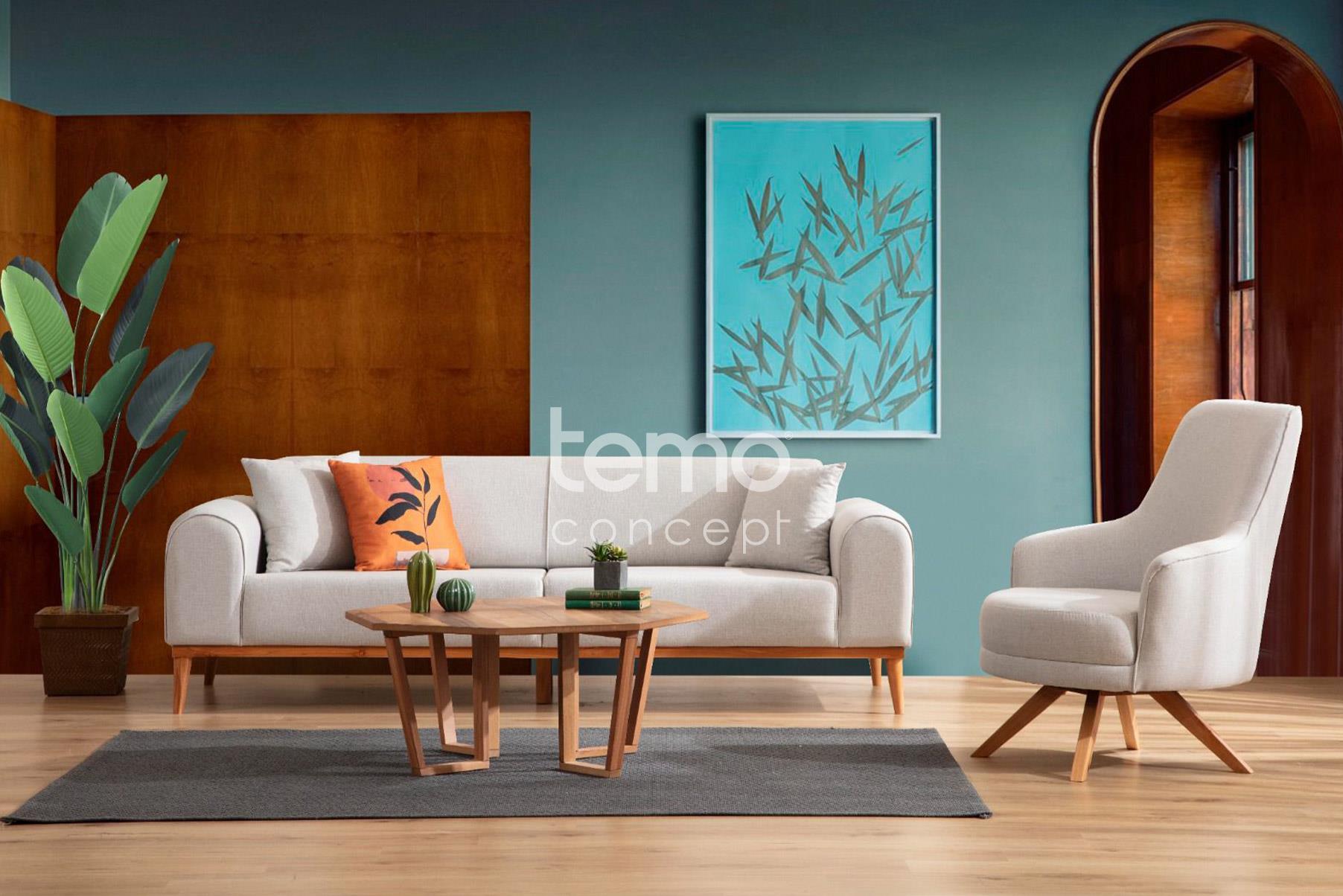 Meyra Beyaz Koltuk Takımı