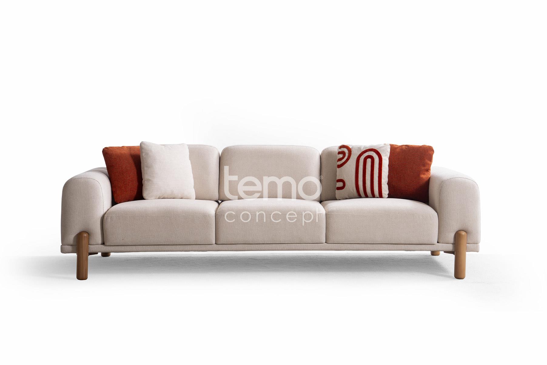 New Bohem Üçlü Koltuk