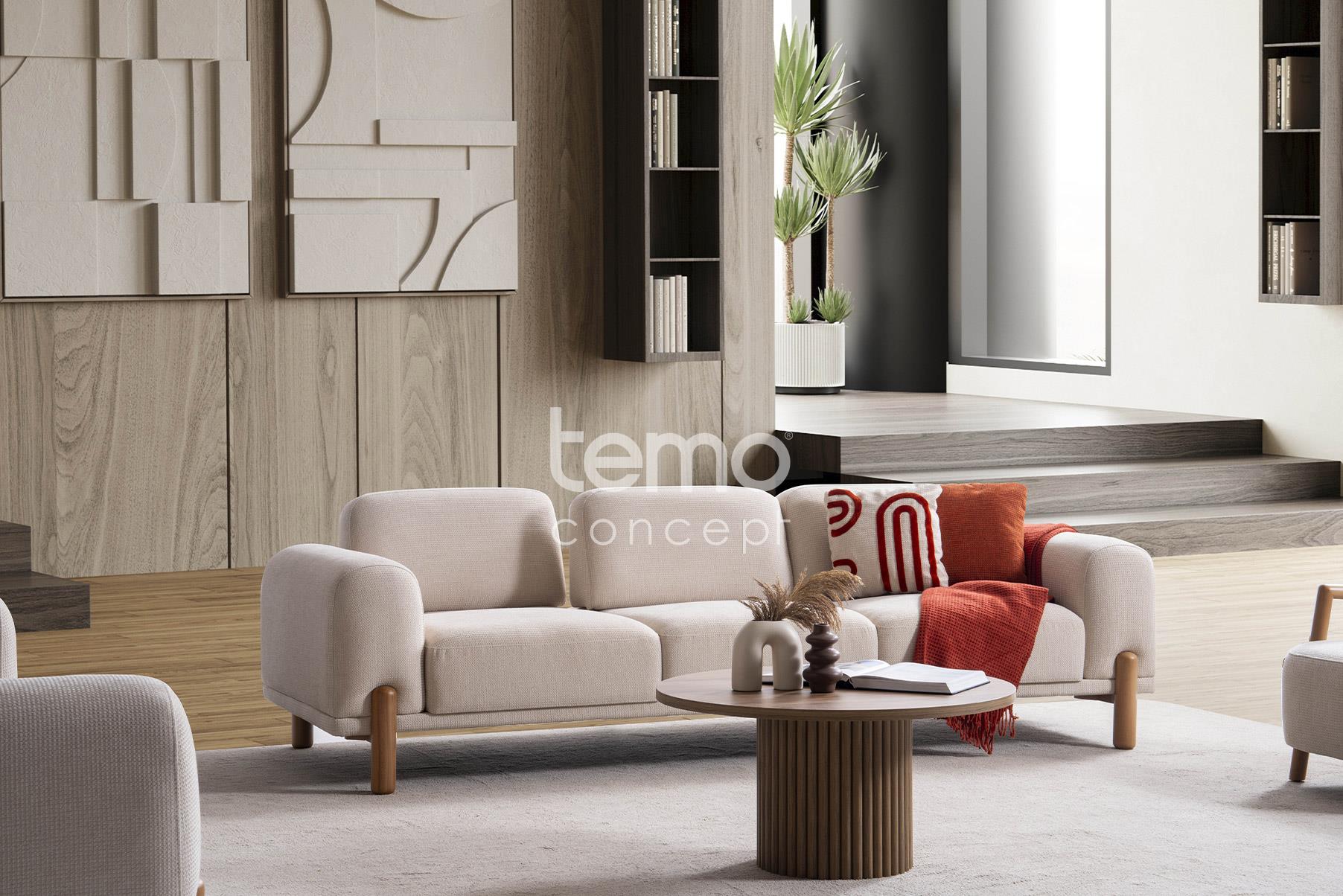 New Bohem Üçlü Koltuk