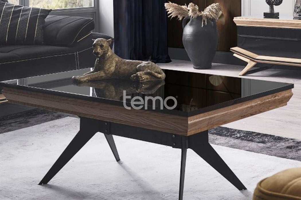 Okyanus Ahşap Orta Sehpa