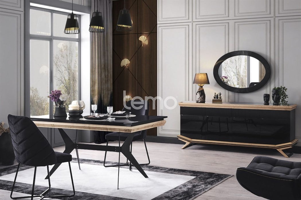 Okyanus Ahşap Yemek Odası