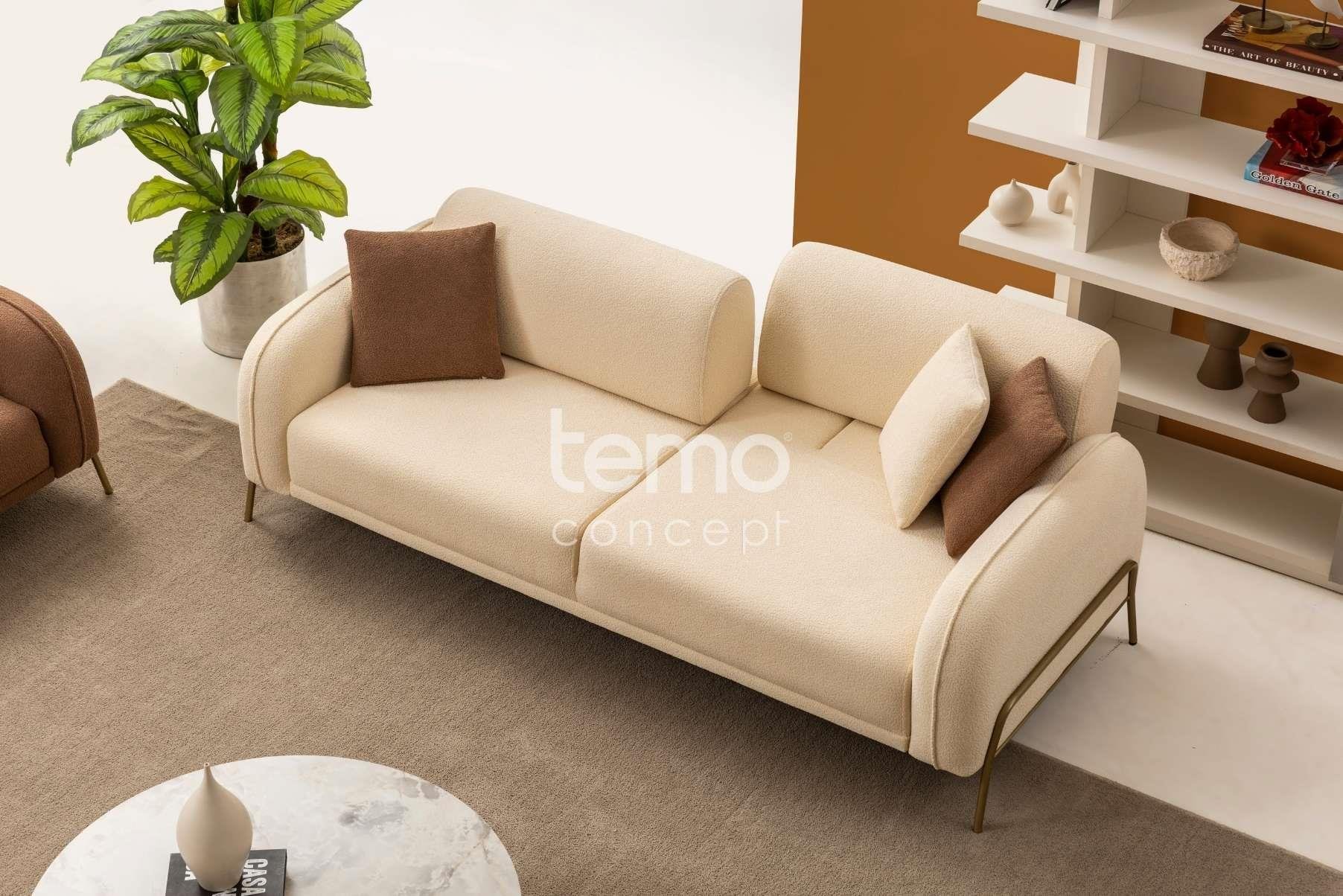 Puffy Üçlü Koltuk