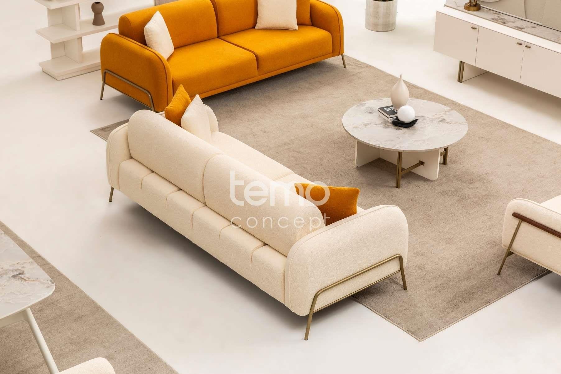 Puffy Üçlü Koltuk