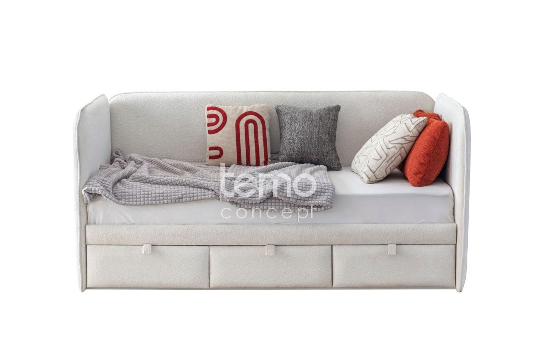 Rose Kumaş Toddler Karyola