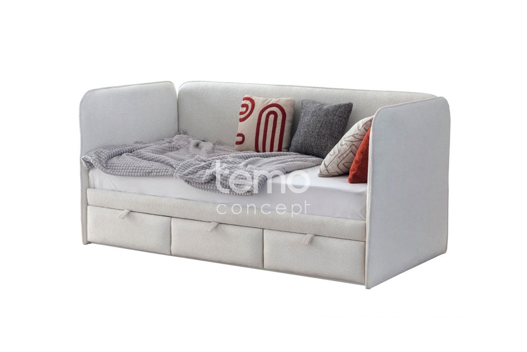 Rose Kumaş Toddler Karyola