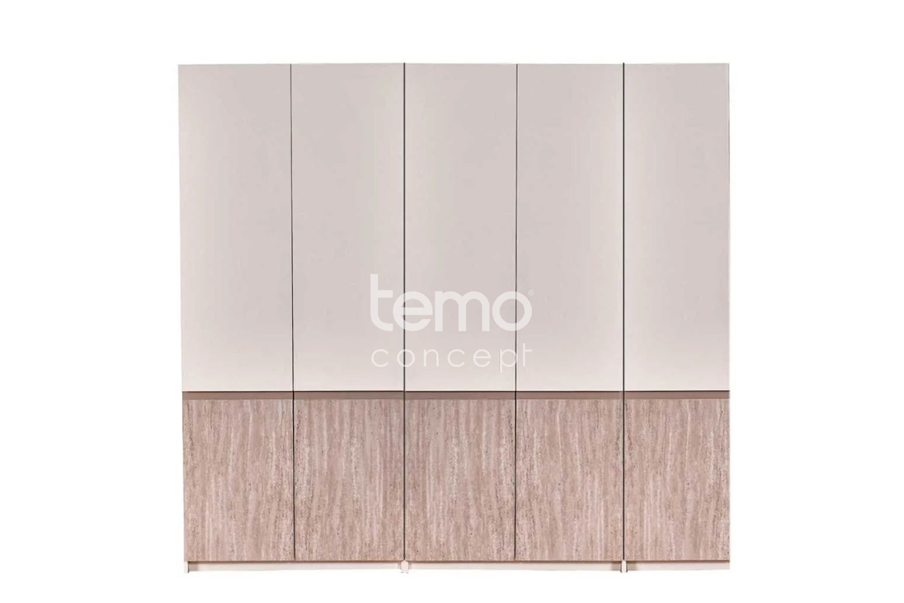 Travina 5'li Panel Kapak Dolap