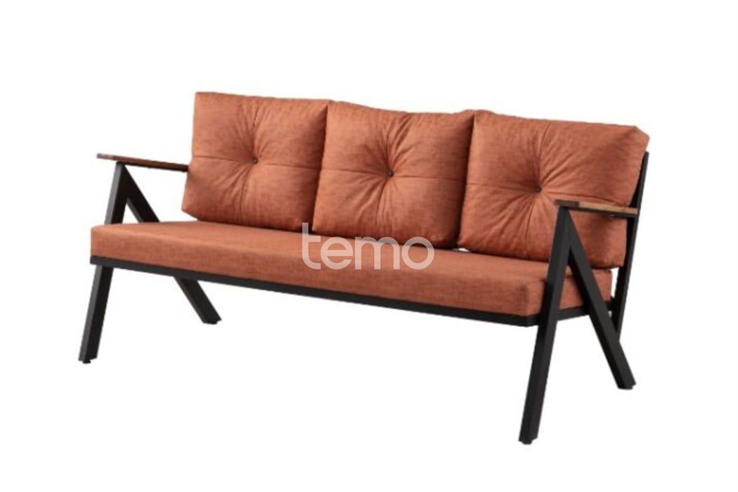 VEGA BAHÇE MOBİLYASI ÜÇLÜ KOLTUK